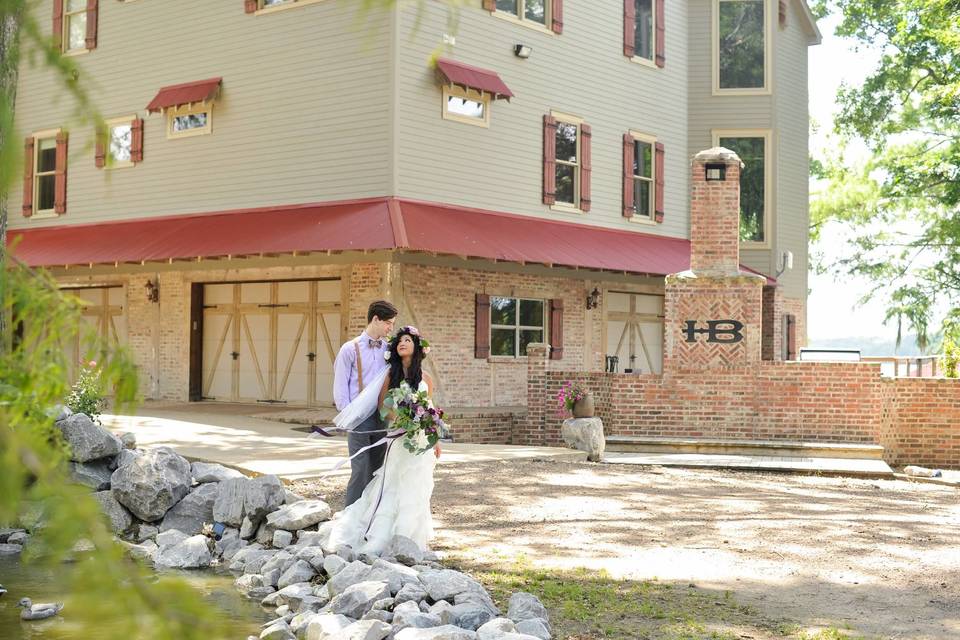 Bride and groom