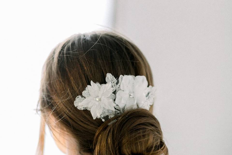 Flower hair design