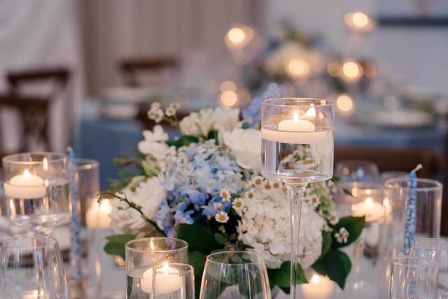 B&W Table Setting