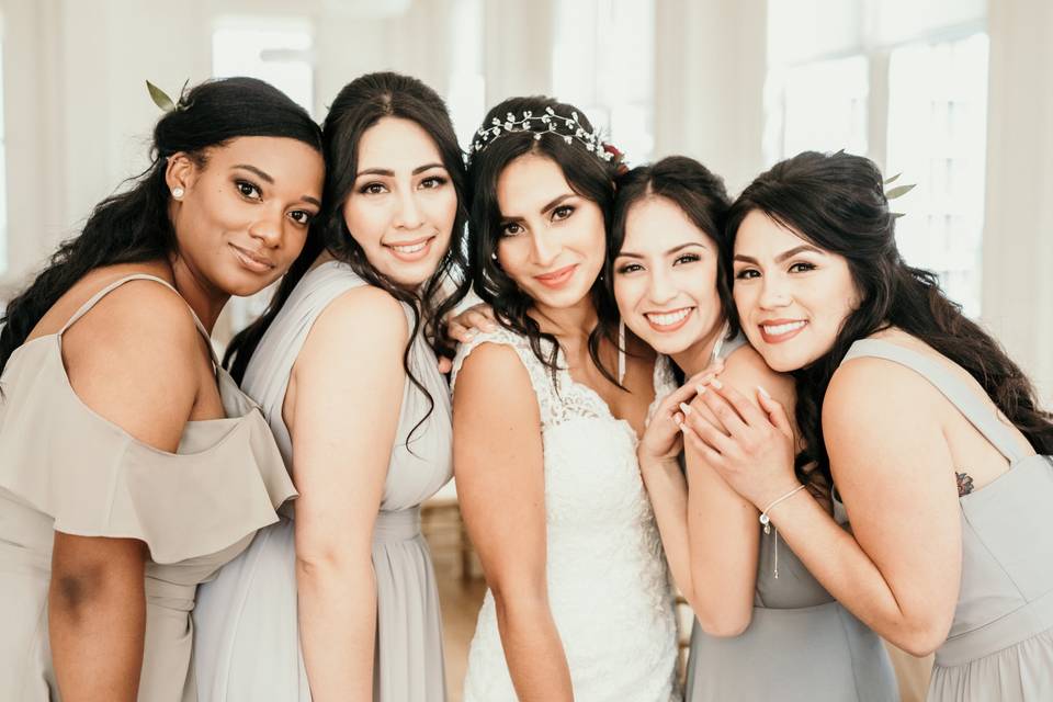 Stunning Bridesmaids