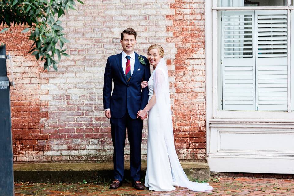 Old town alexandria wedding