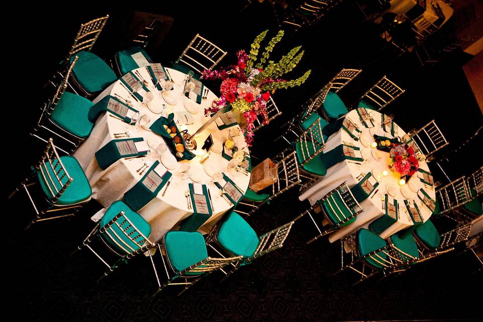 Reception tables