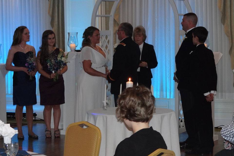 Exchanging vows