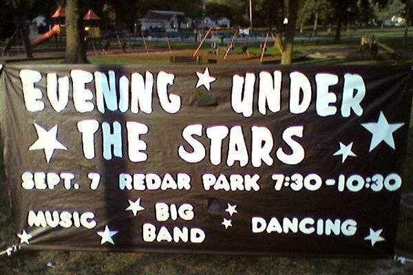 The Ron Smolen Orchestra performing for Dancing under the Stars - Shererville, Indiana