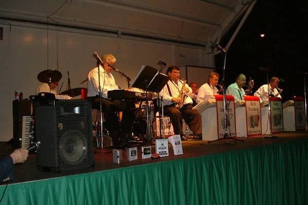 The Ron Smolen Orchestra performing for Dancing under the Stars - Shererville, Indiana
