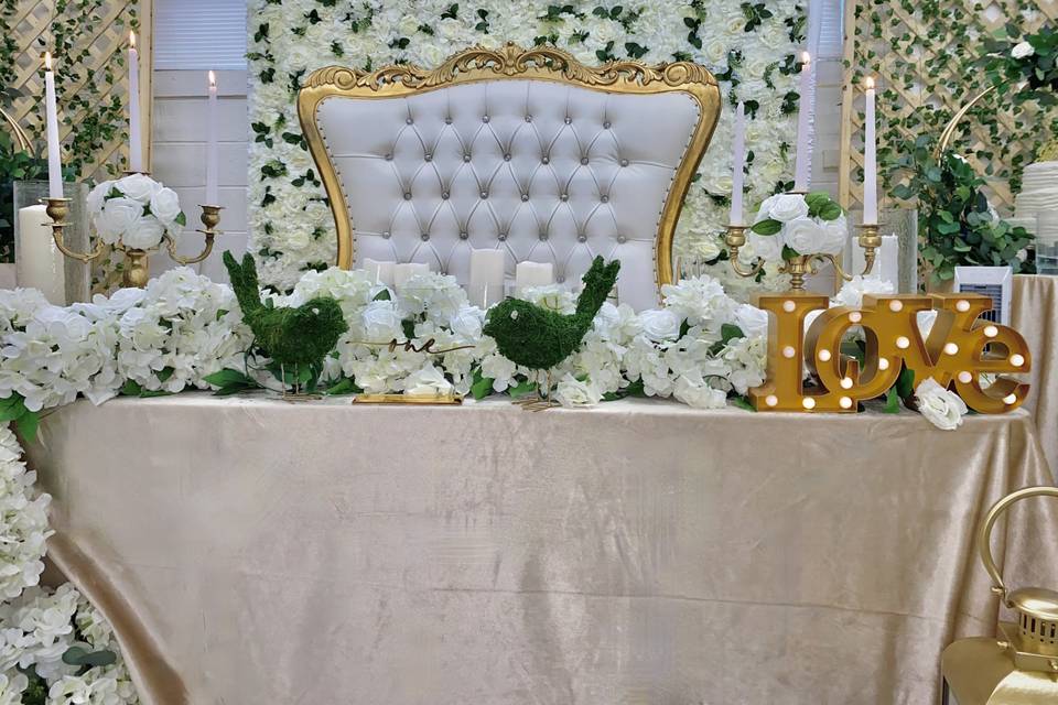 Sweetheart Table