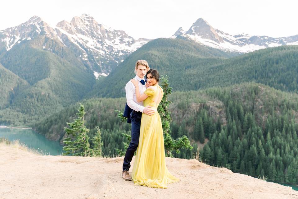 Diablo lake engagement