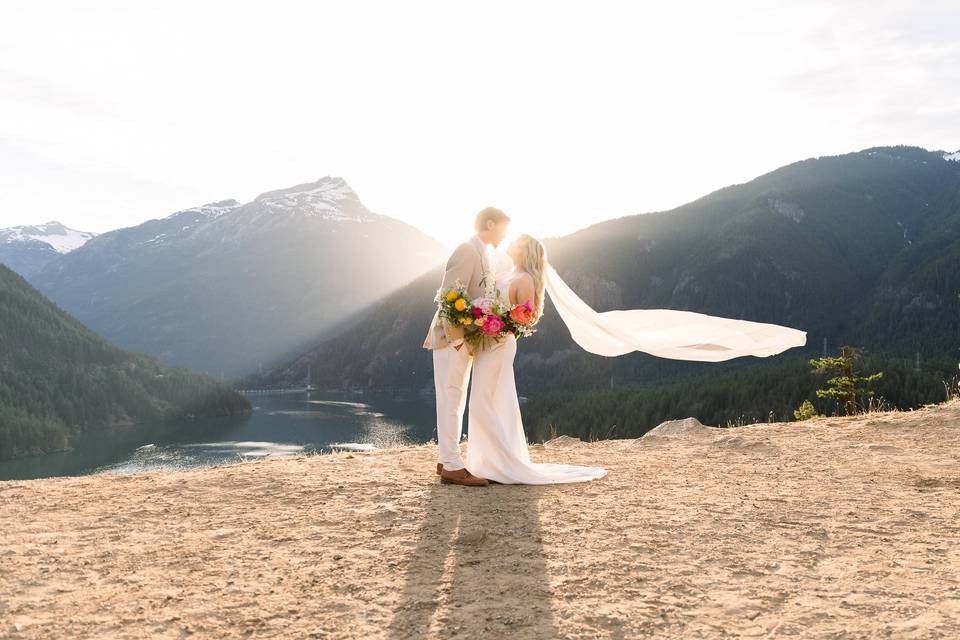 Diablo Lake Elopement