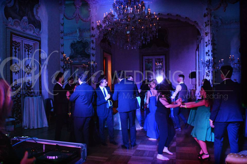 Reception dance floor