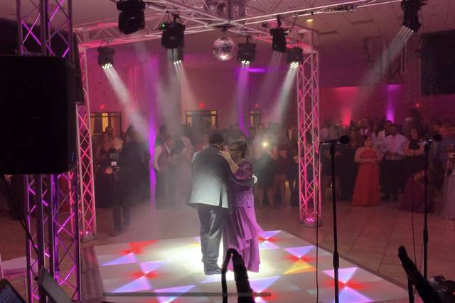 Truss, LED Dance floor, lights
