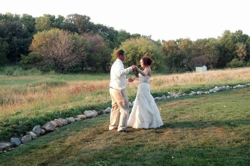 Couple dancing