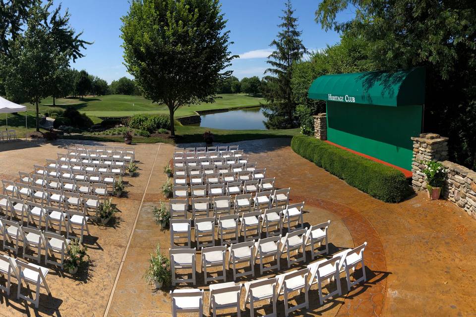 18 Patio Ceremony