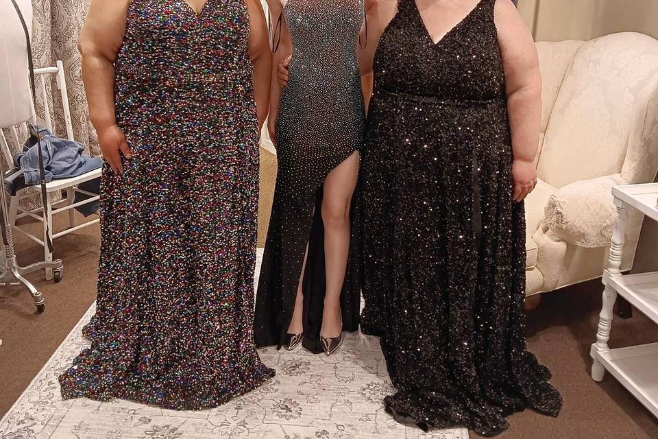 Evening gowns