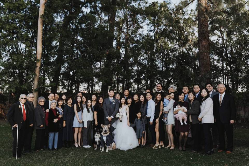 Large and beauty wedding