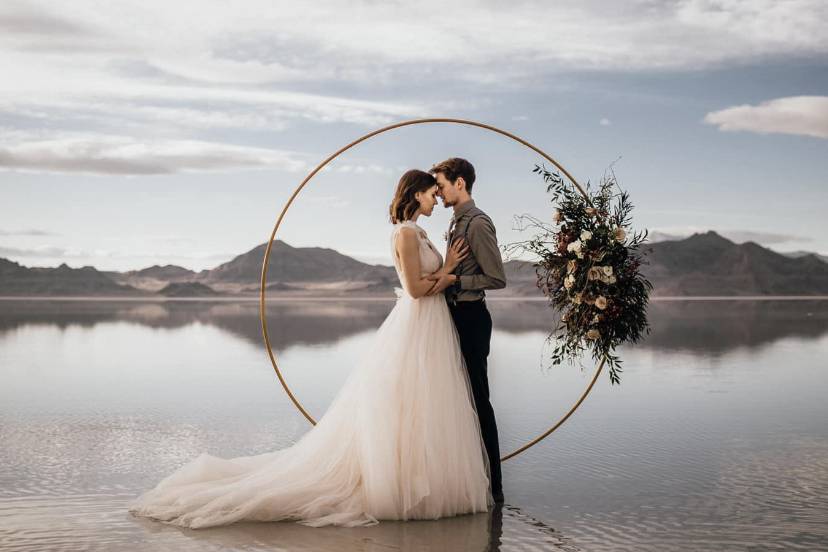 Epic view, epic lovely couple