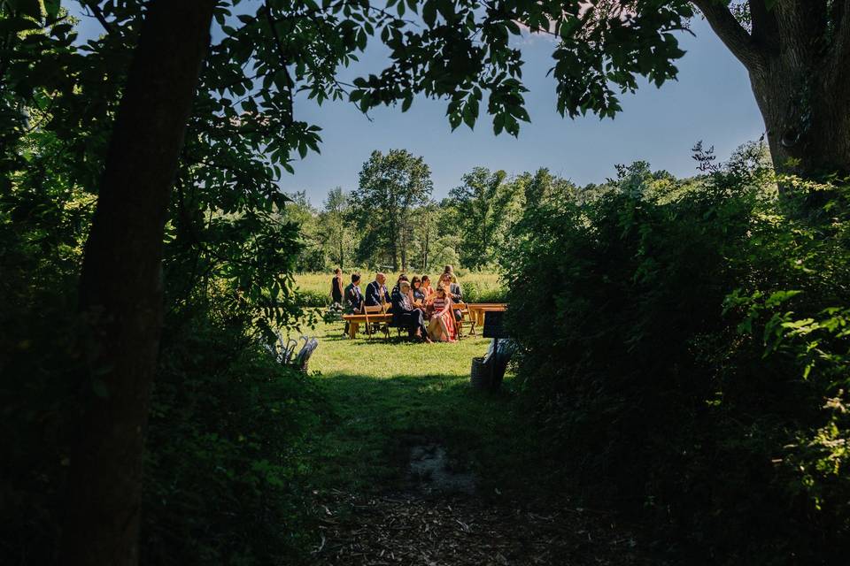 Path to the Ceremony Field