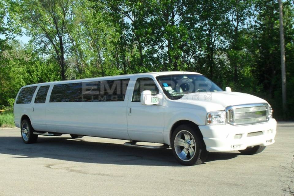 Exterior of Our Ford Excursion SUV Limousine!