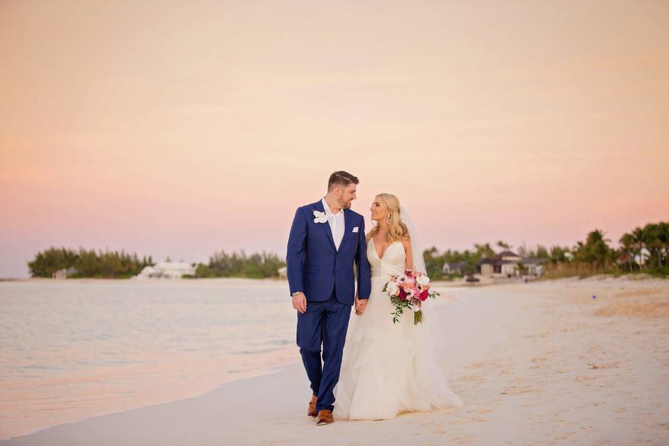 Sunset Beach Stroll, Abaco