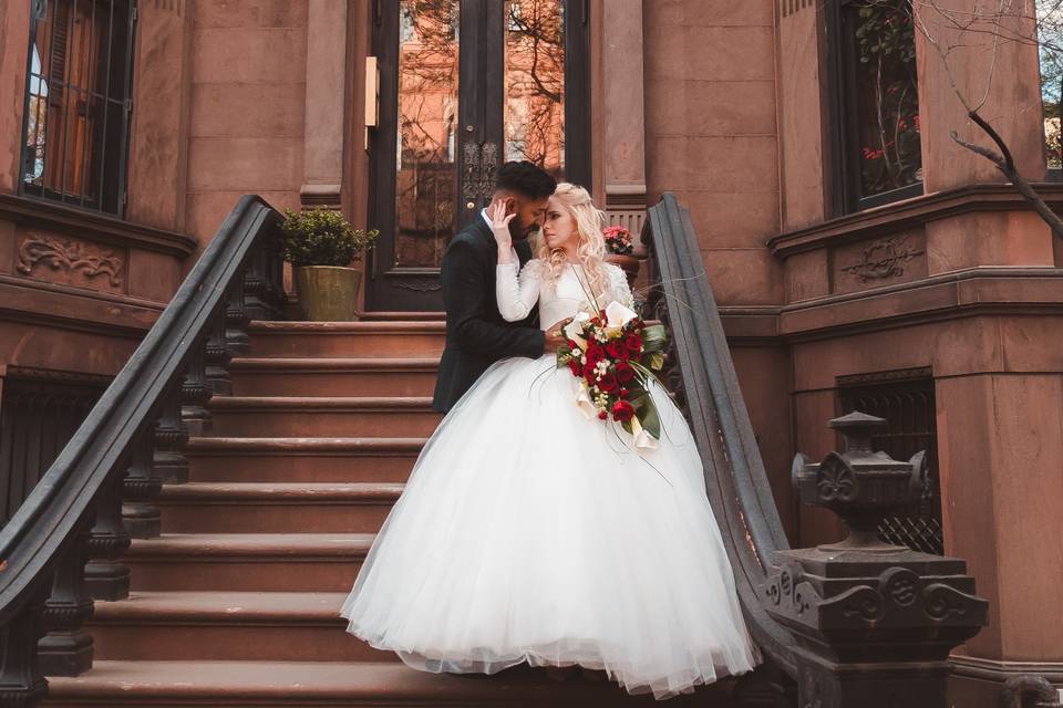 Brooklyn brownstone wedding