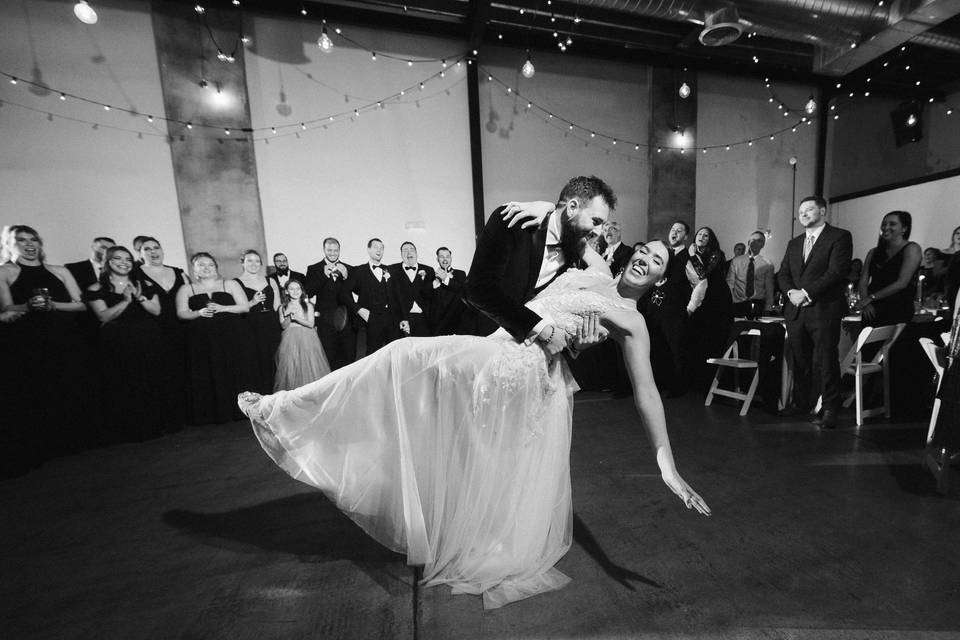 First dance wedding reception