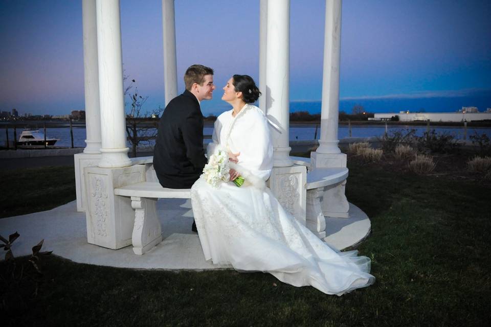 Our White Marble Gazebo