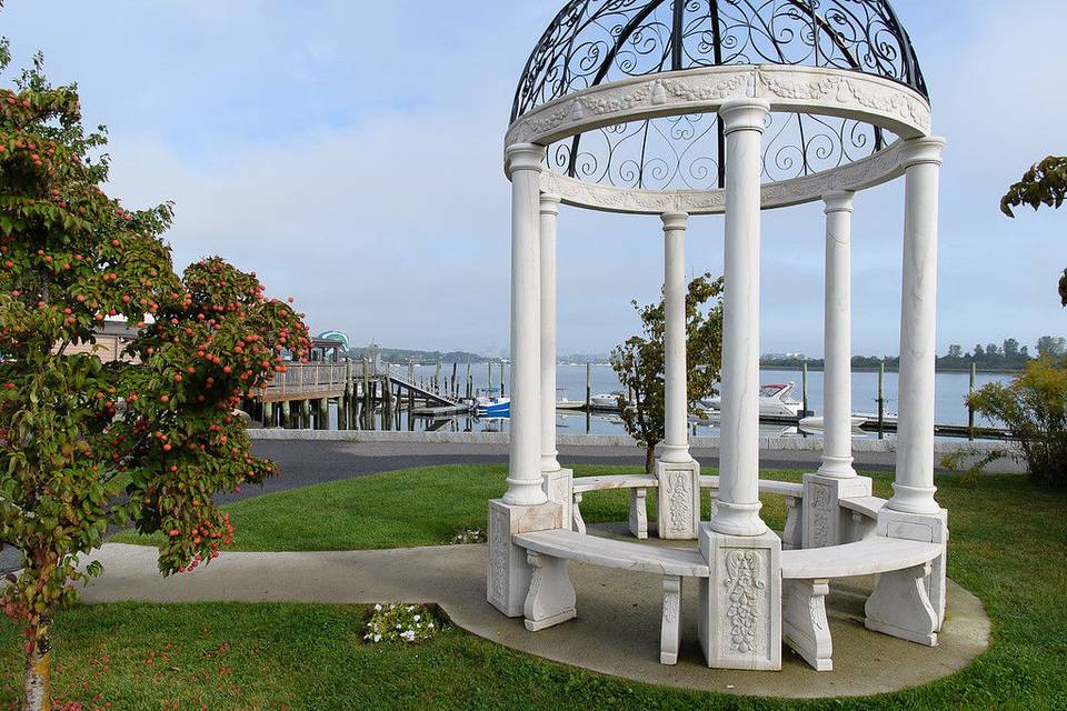 Our White Marble Gazebo