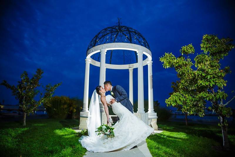 Our Gazebo in the evening