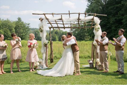 Wedding kiss