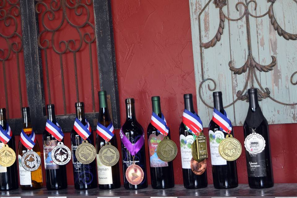 Award winning wines