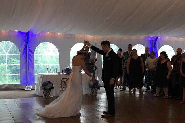 Couple dancing