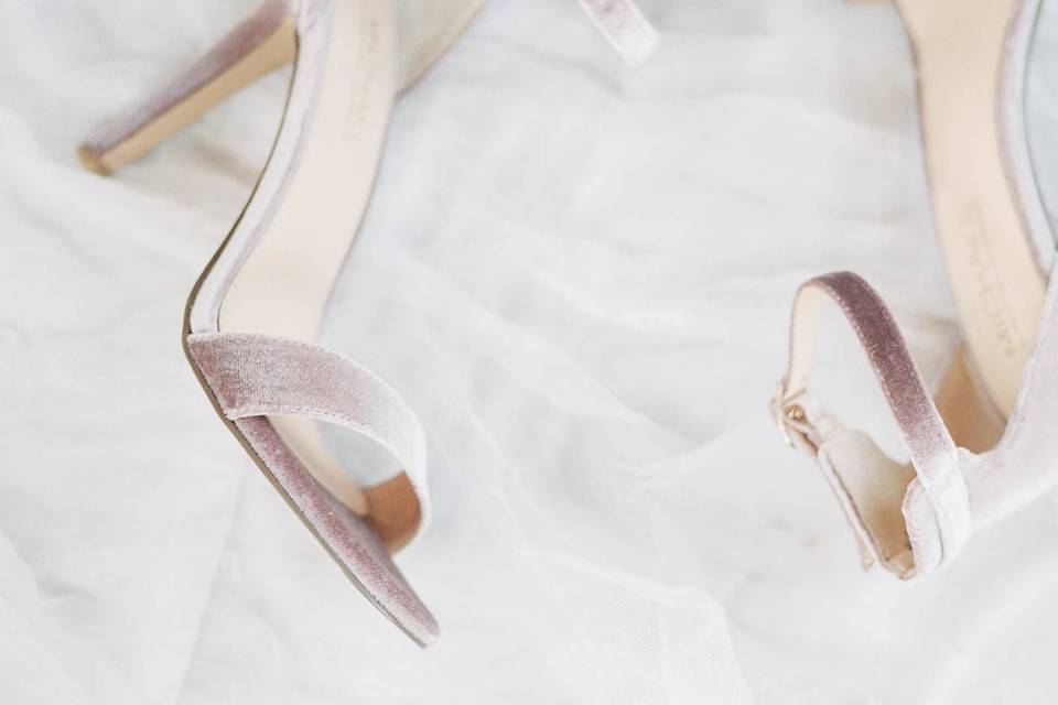 Bride's heels