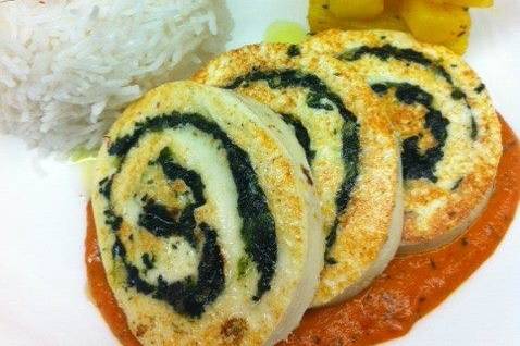 Paneer Pinwheels