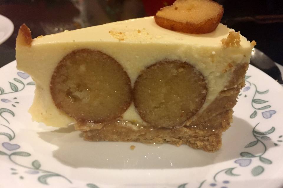 Gulab Jamun Cheesecake