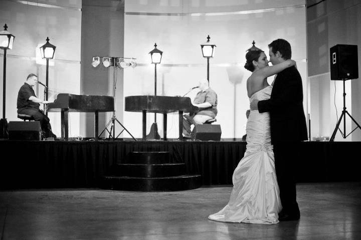 Playing for the first dance!