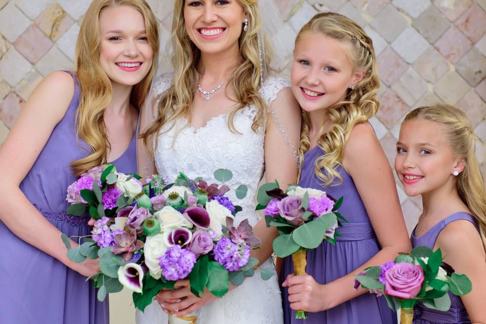 Addison bridesmaids photograph