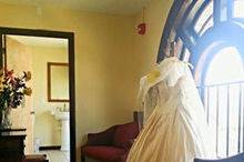 The bridal dress