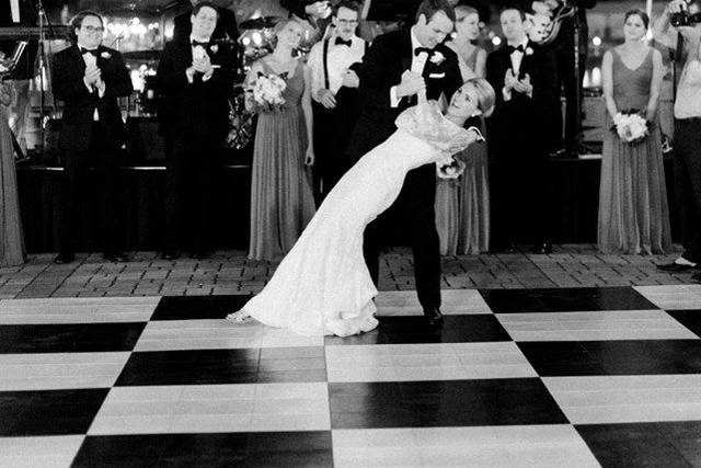 Couple dancing