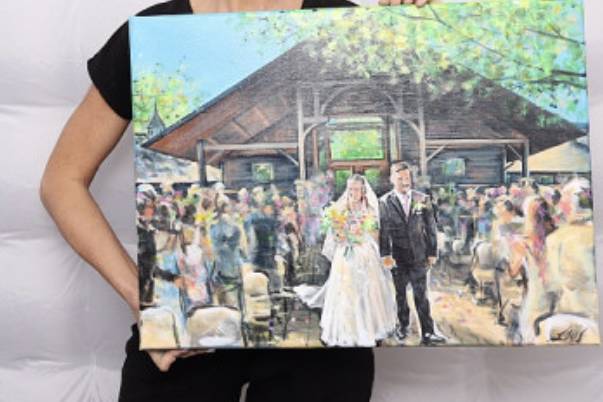 Holding 18x24