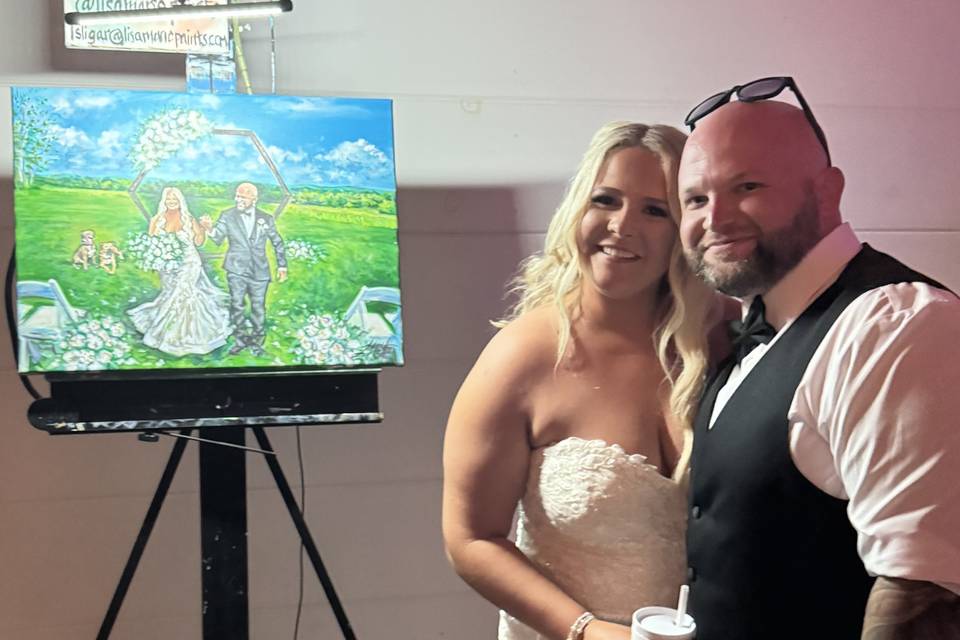 Happy couple