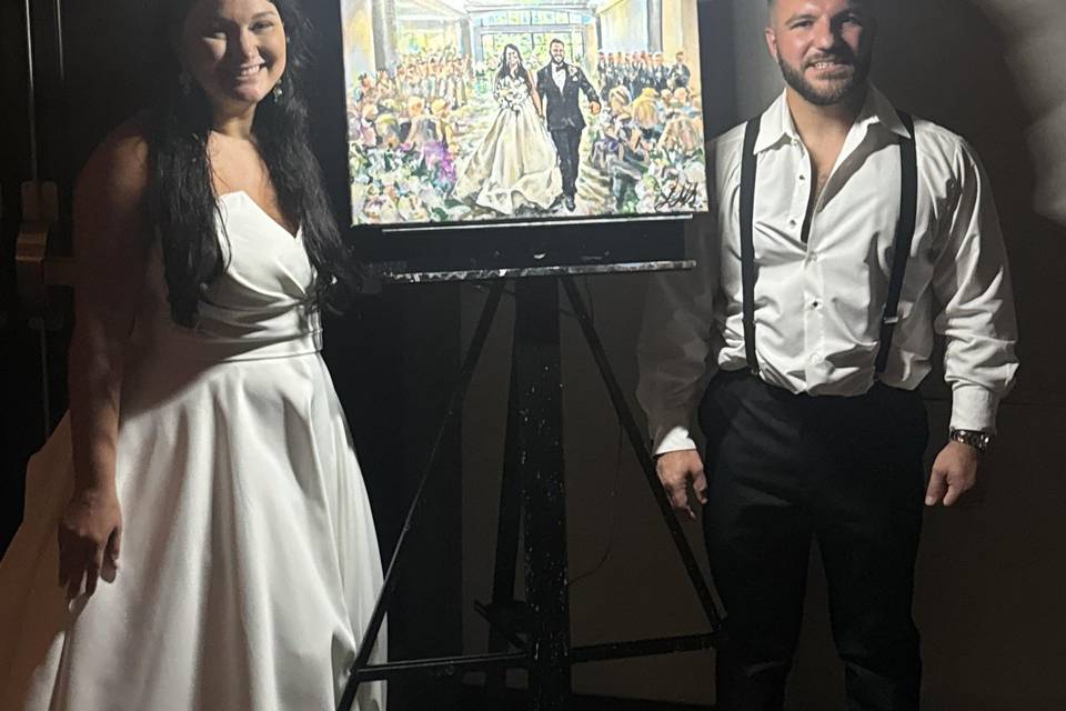 Happy couple