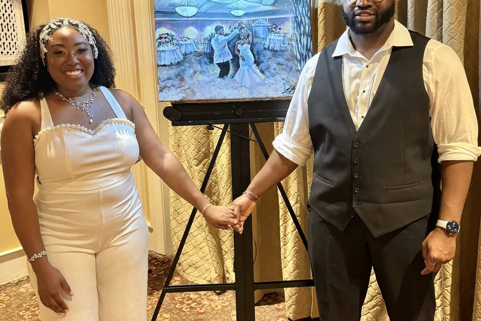 Happy couple