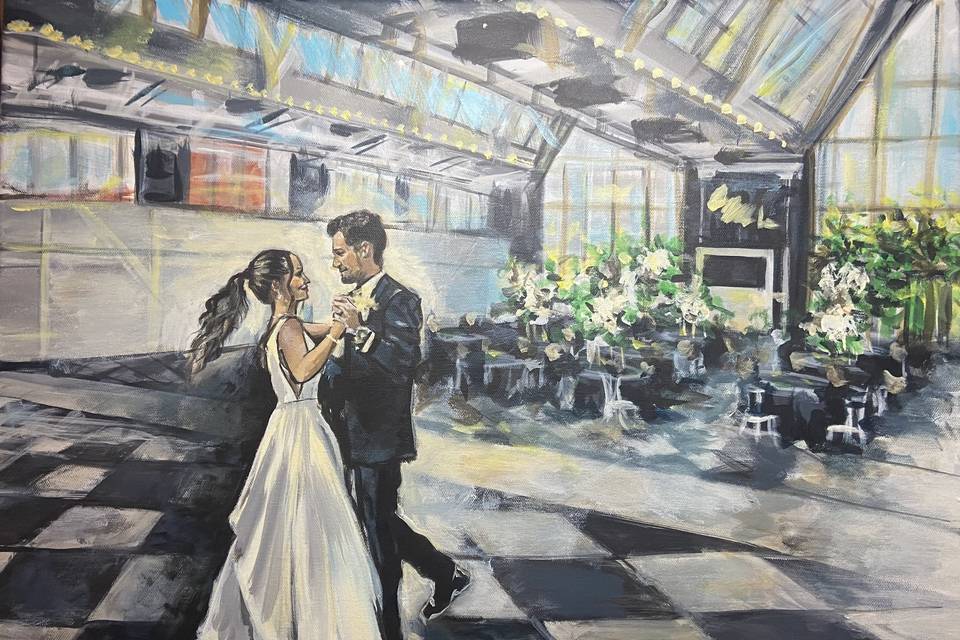 First dance with view