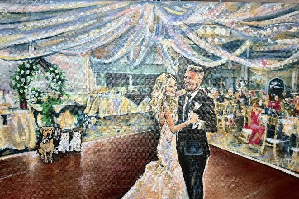 Happy couple