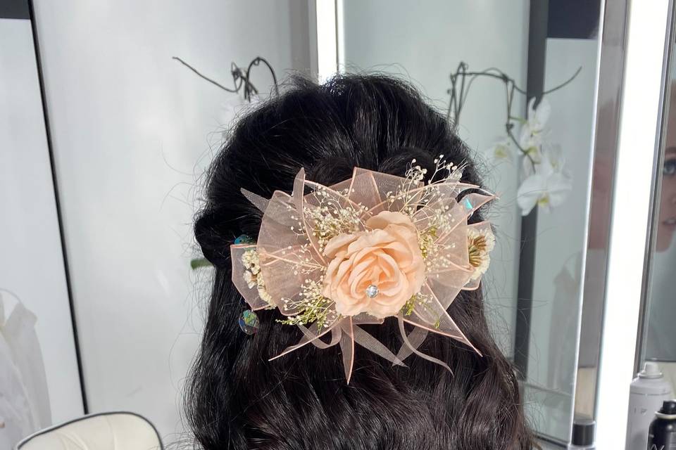 Leading lady special occasion hair design