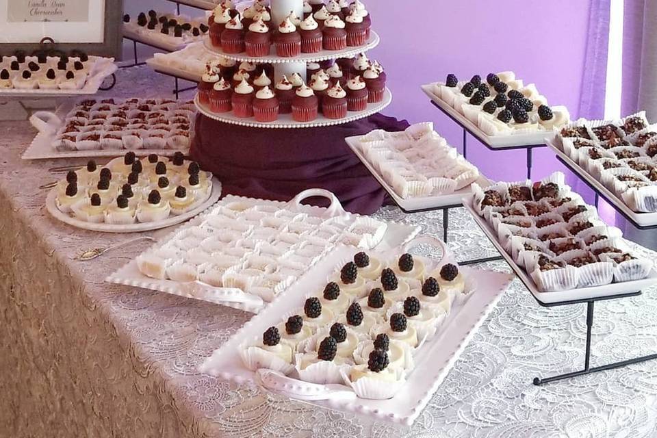 Leal wedding Buffet