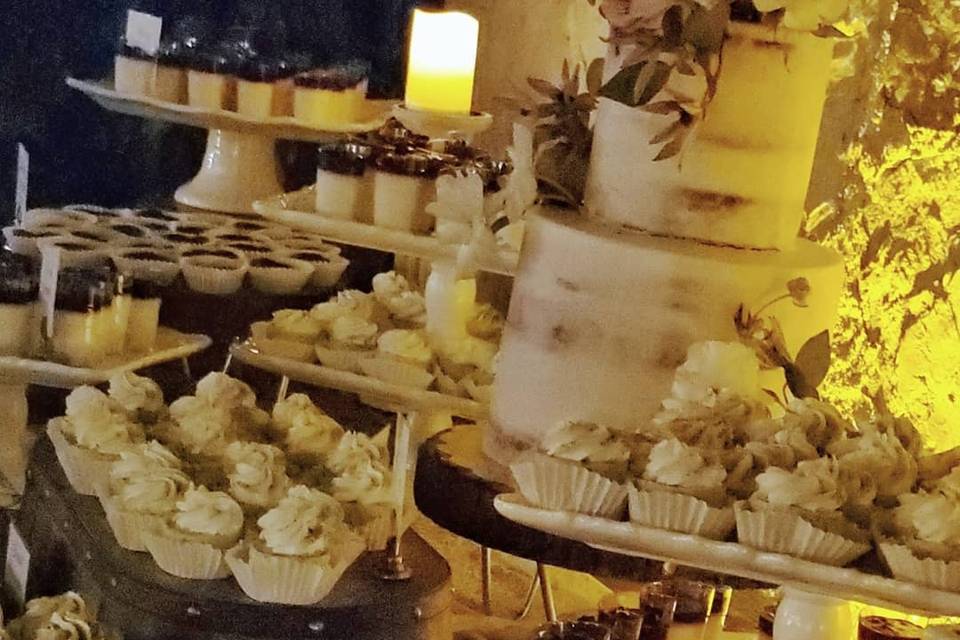 Large Engagement Party Buffet