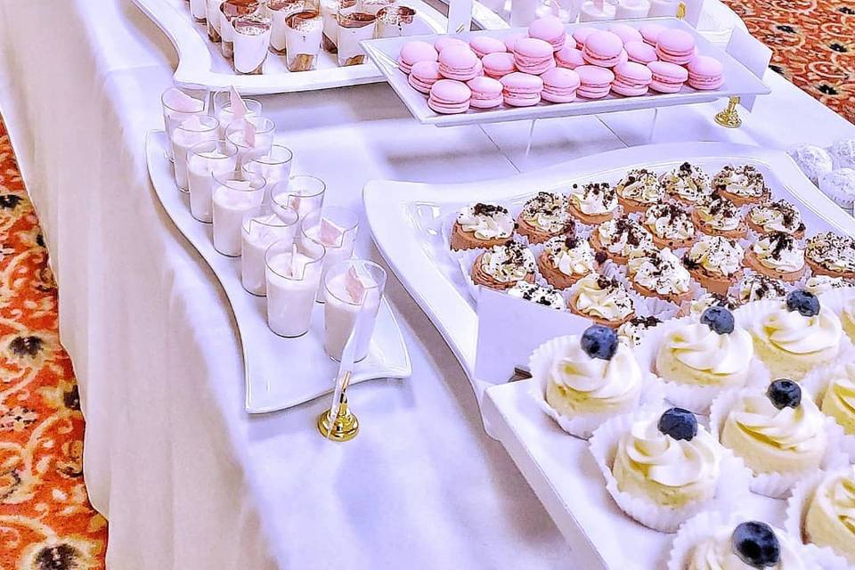 Large Engagement Party Buffet