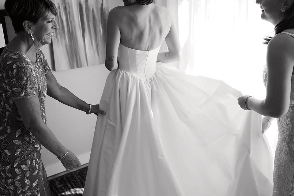Black and White