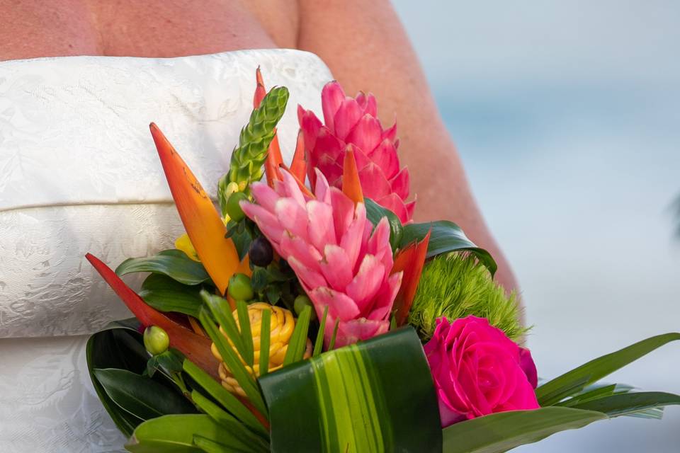 Tropical Wedding Bouquet