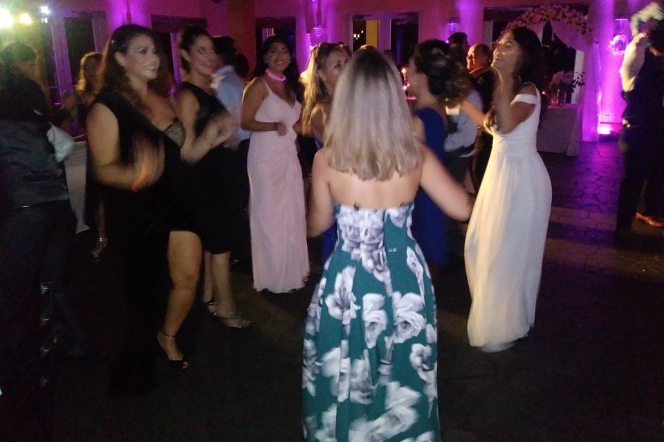 Fun times dancin bride & co!